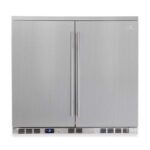 36 Inch Outdoor Beverage Refrigerator 2 Door For Home - Image 2