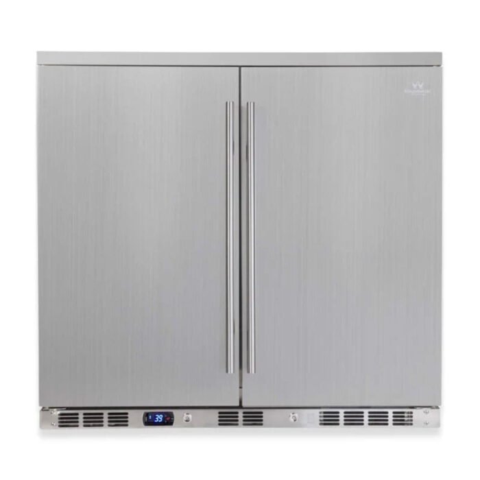36 Inch Outdoor Beverage Refrigerator 2 Door For Home - Image 2