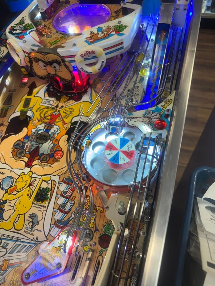 Bally Popeye Saves the Earth Pinball Machine - Image 18