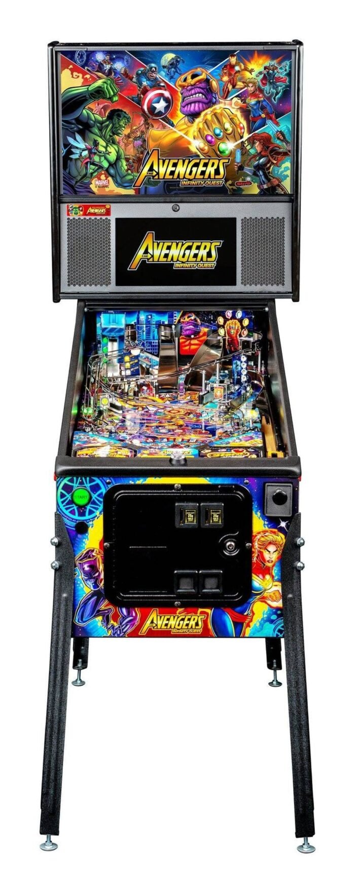 Avengers Infinity Quest Pro Pinball Machine - Image 12