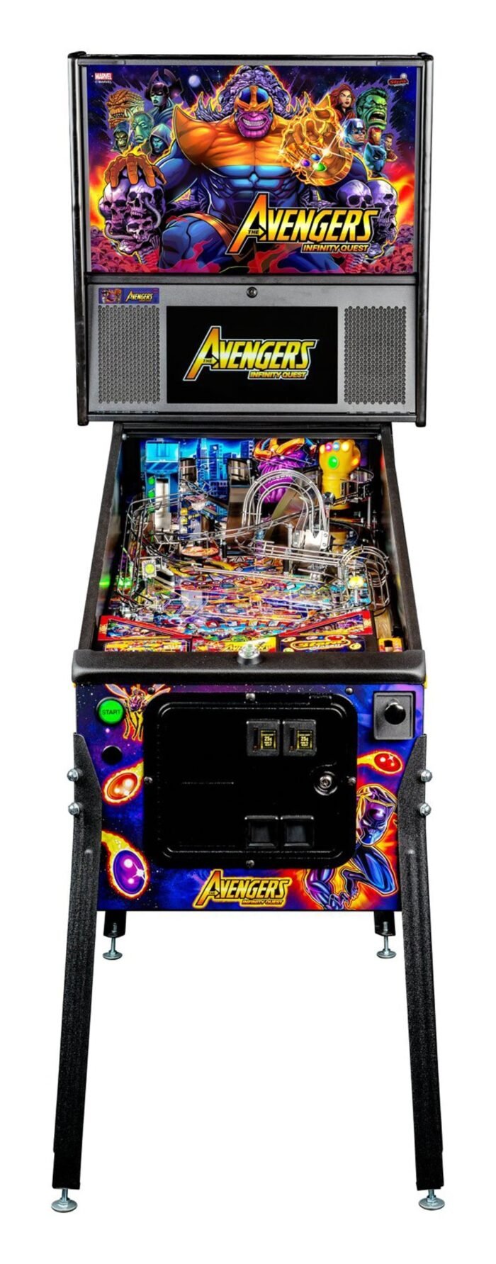 Avengers Infinity Quest Premium Pinball Machine - Image 28