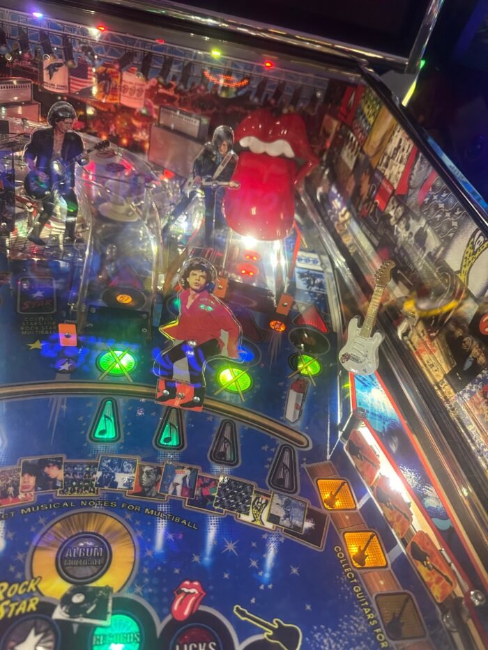 Stern Pinball LOADED The Rolling Stones Limited Edition Pinball Machine - Image 12