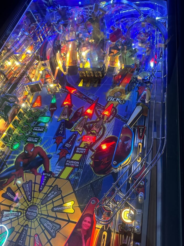 Stern Pinball LOADED Spider-Man Pinball Machine - Image 15