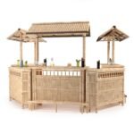 RAM Game Room 60" Bamboo Tiki Bar - Image 5