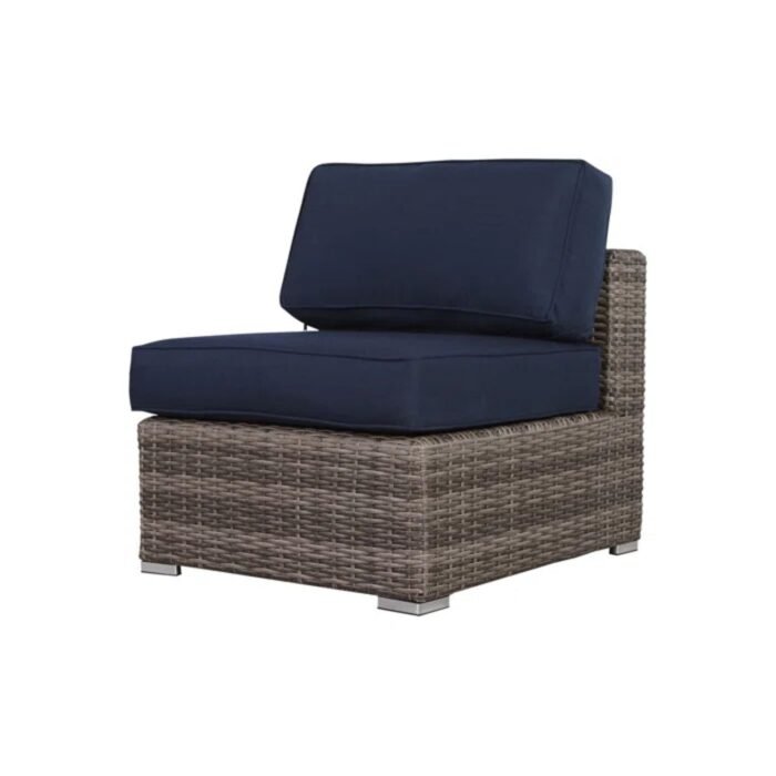 Outdoor Wicker Seating Group With Cushions - Image 9