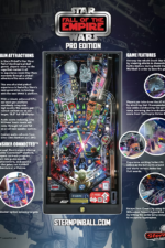 Stern Pinball Star Wars: Fall of the Empire Pro Pinball Machine FREE SHIPPING - Image 4