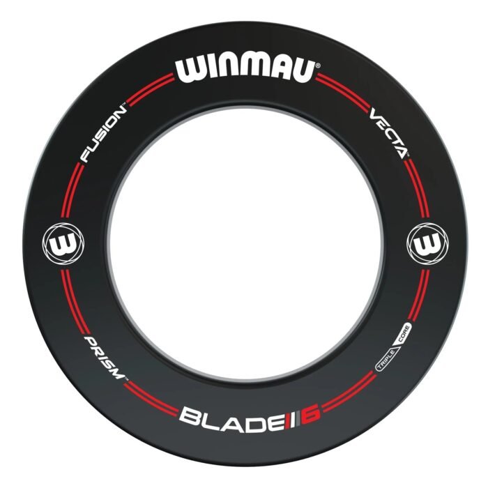 Winmau Plasma Dartboard Light & Black Proline Surround Bundle - Image 4