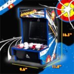 Arcade Classics Atari Asteroids Counter Series Game Machine with 8" Screen and 5 Games - Image 4