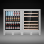48" Ultimate Under Bench Wine Fridge and Bar Refrigerator Combo with 3 Temp. Zones - Image 3