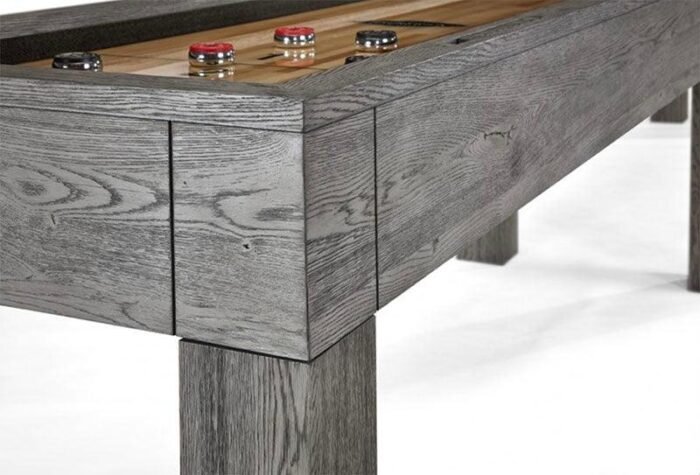 Brunswick Sanibel 12ft Shuffleboard Table -  Rustic Grey - Image 2