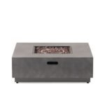 Modern Square Fire Pit With 50, 000 Btu - Image 2