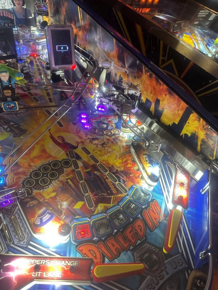 Jersey Jack Pinball Dialed In! Limited Edition Pinball Machine with Topper! - Image 14