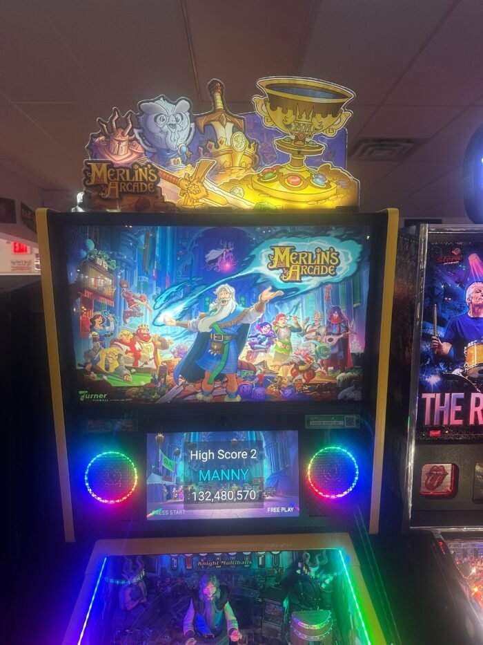 Turner Pinball Merlin's Arcade Pinball Machine - Legendary Edition - Image 16