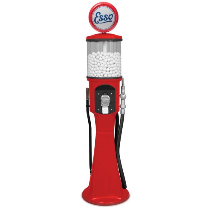 5' 4" Replica Gas Pump Gumball Machine - Image 5