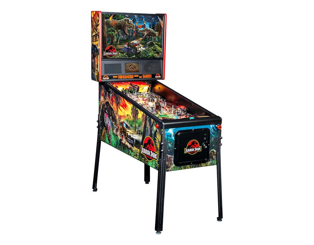 51145-jurassic-park-pin-stern-pinball-machine-left Jurassic Park Home Edition Pinball Machine - Image 1