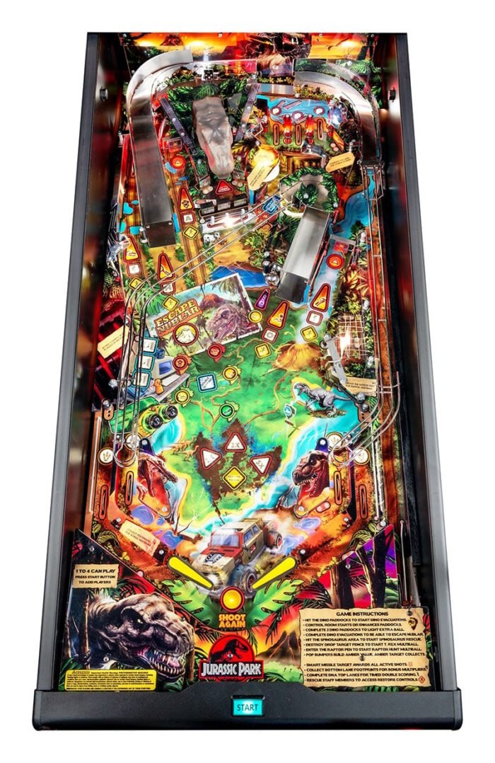 Jurassic Park Home Edition Pinball Machine - Image 37