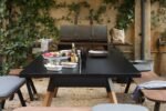 RS Barcelona You and Me Black Standard Outdoor Tennis Table - Image 5
