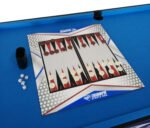 13-In-1 Combo Game Table Includes Basketball, Table Tennis, Billiards, Push Hockey, Launch Football, Baseball, Tic-Tac-Toe, and Skee Bean Bag Toss - Image 15