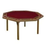 Kestell 8-Player Contemporary Folding Poker Table