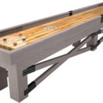 Champion Rustic 9' Shuffleboard Table