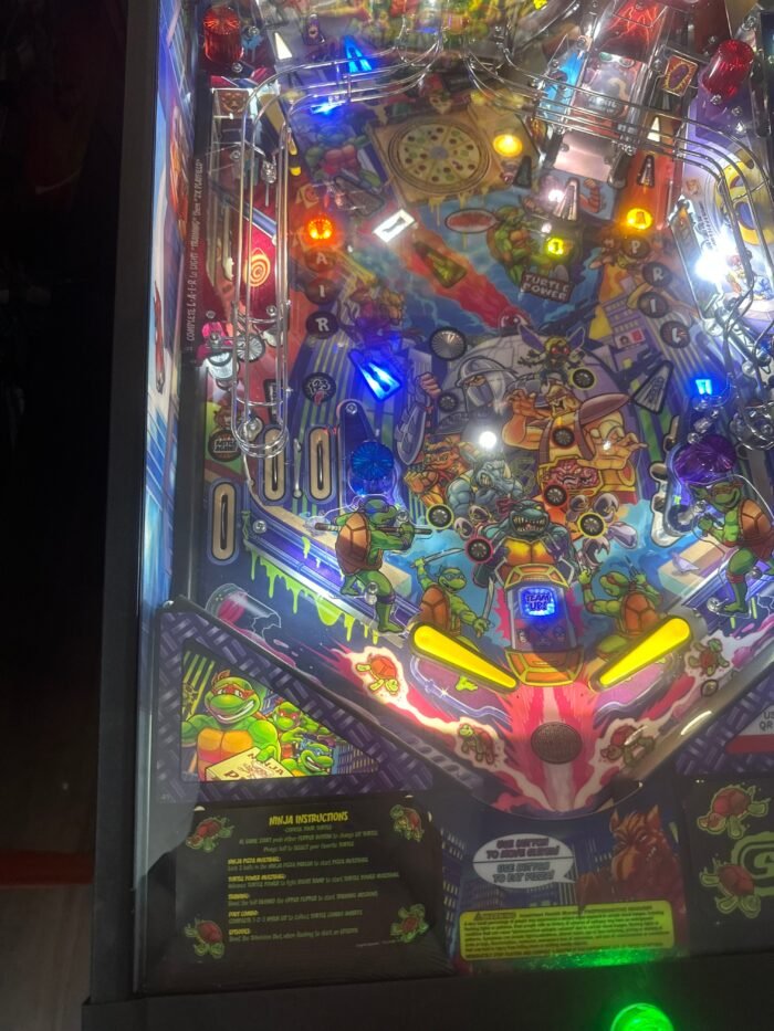Stern Pinball LOADED Teenage Mutant Ninja Turtles Premium Pinball Machine - Image 10