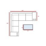 Outdoor Wicker Sectional With Weather Resistant Cushions And Table - Image 19