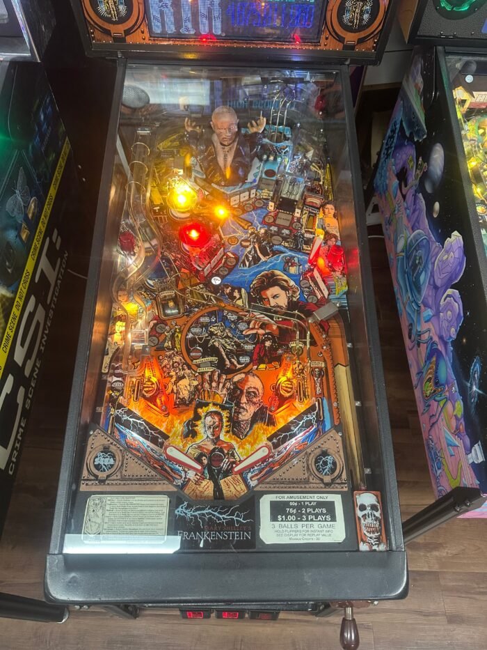 SEGA Mary Shelley's Frankenstein Pinball Machine - Image 14
