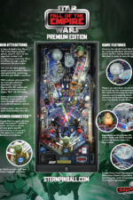 Stern Pinball Star Wars: Fall of the Empire Premium Pinball Machine FREE SHIPPING - Image 9