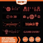 Xtra Long Shot Ez-Fold Premium Arcade Game with Built-In 4-Ball Storage Rack - Image 3