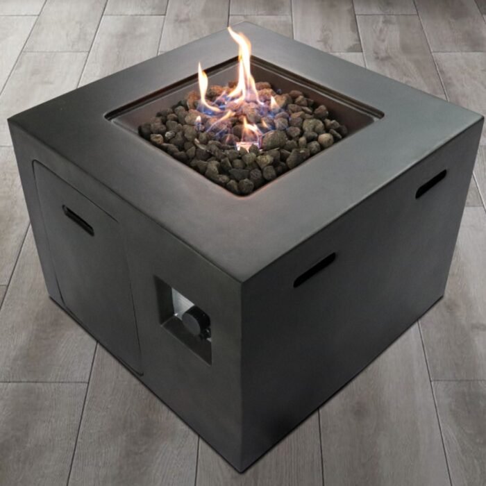 Compact Outdoor Fire Pit 40,000 BTU - Charcoal - Image 5
