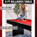 Freetime Fun Ashford 6' Pool Table – Folding, True Roll - Image 4