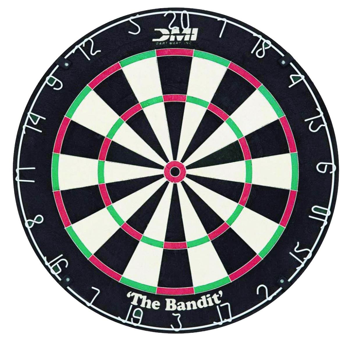 60002_Bandit_Main DMI Sports Bandit Staple-free Bristle Dartboard - Image 1