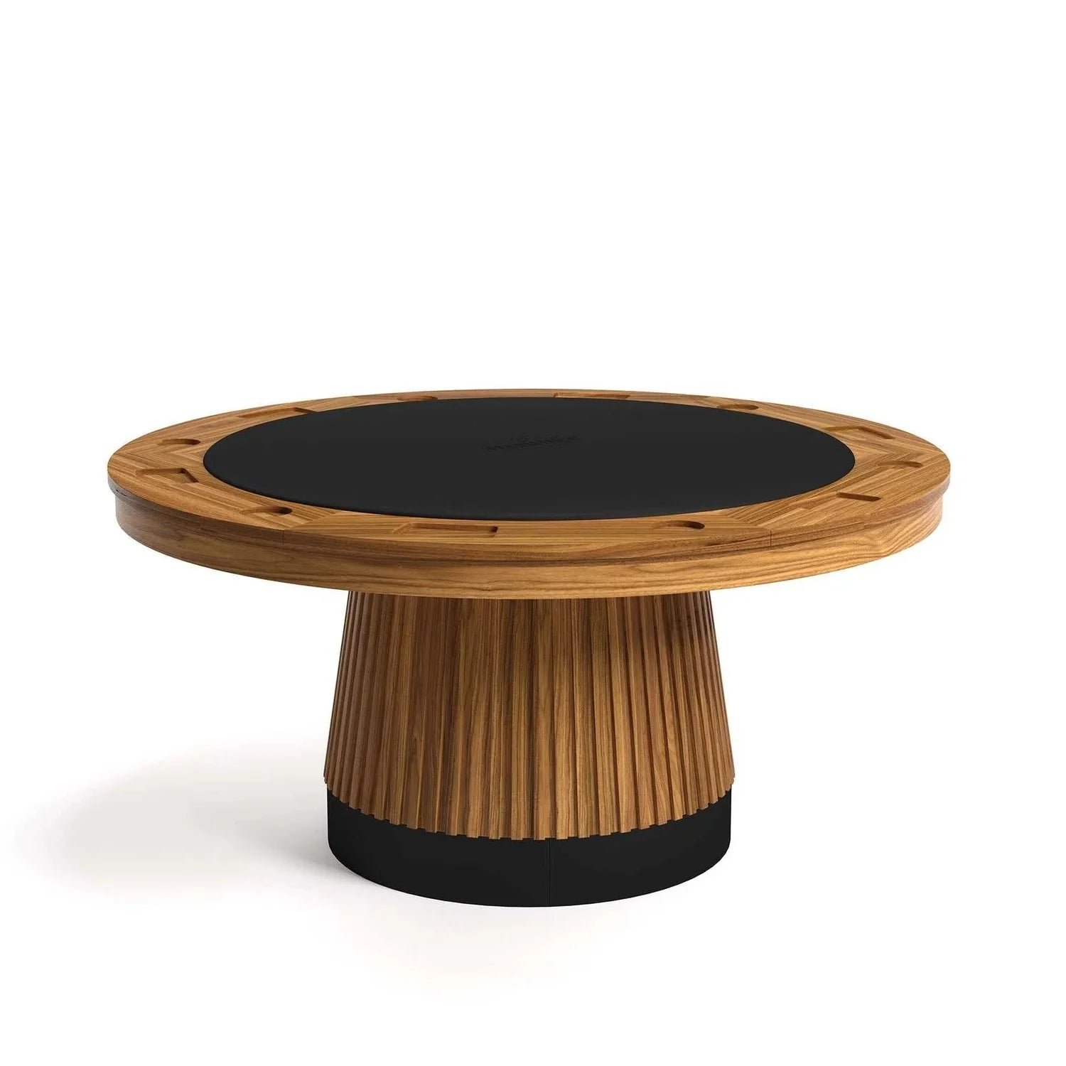 60_Poker_Straight_walnut_no_foot_rail_jpg Ram Game Room Prohibition Series 60" Poker-Walnut - Image 1
