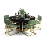 RAM Game Room PRO60TBL-B Poker Table - Matte Black - Image 4