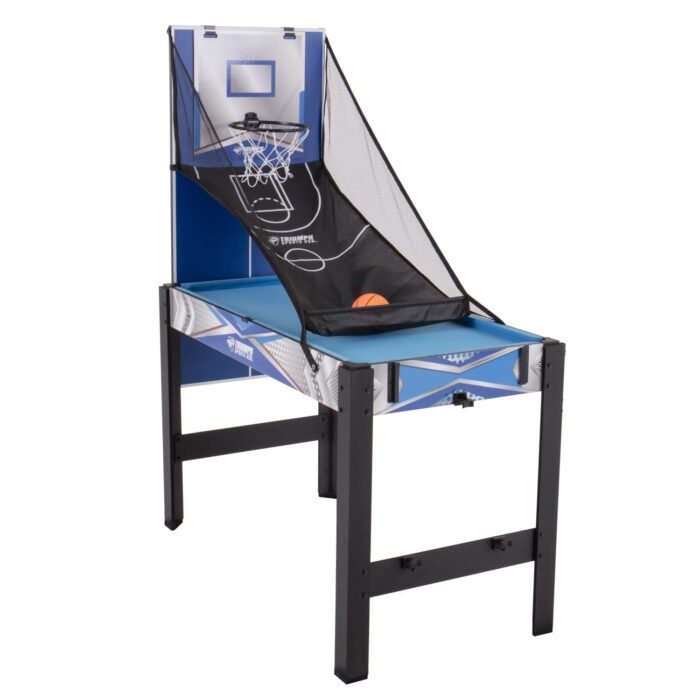 13-In-1 Combo Game Table Includes Basketball, Table Tennis, Billiards, Push Hockey, Launch Football, Baseball, Tic-Tac-Toe, and Skee Bean Bag Toss - Image 8