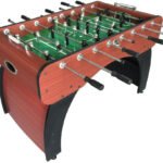 Hathaway Metropolitan 54" Foosball Table in Wood/Red