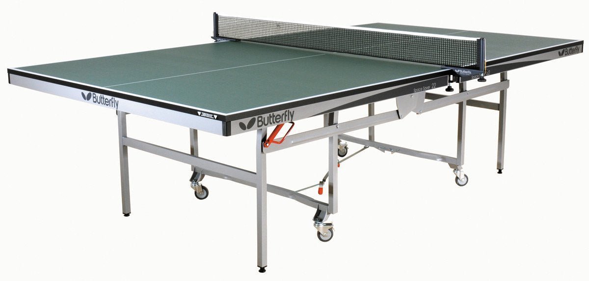 61OC7PLnUBL._SL1200 Butterfly Space Saver 22 Green Table Tennis Table - Image 1