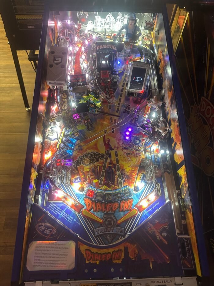 Jersey Jack Pinball Dialed In! Limited Edition Pinball Machine with Topper! - Image 10