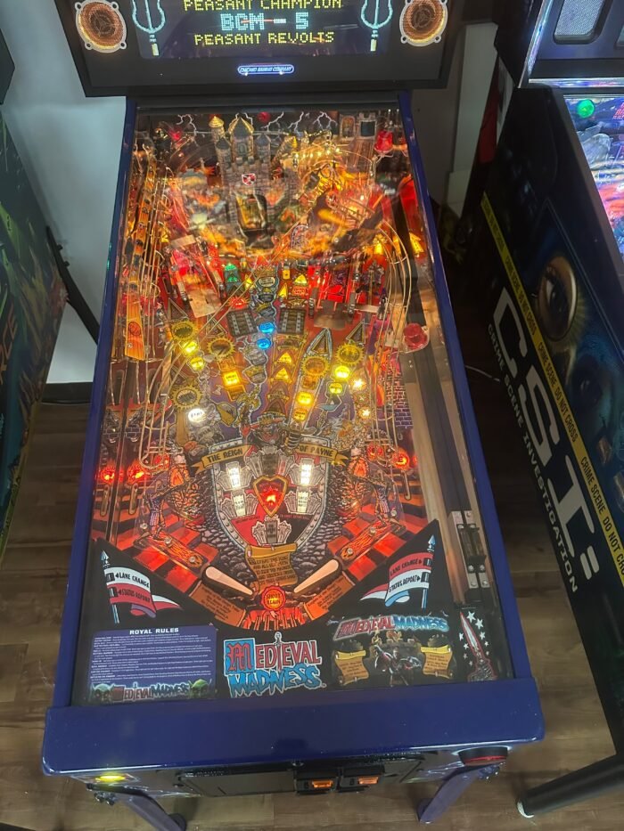 Chicago Gaming Company Medieval Madness Merlin's Edition Pinball Machine - Image 7