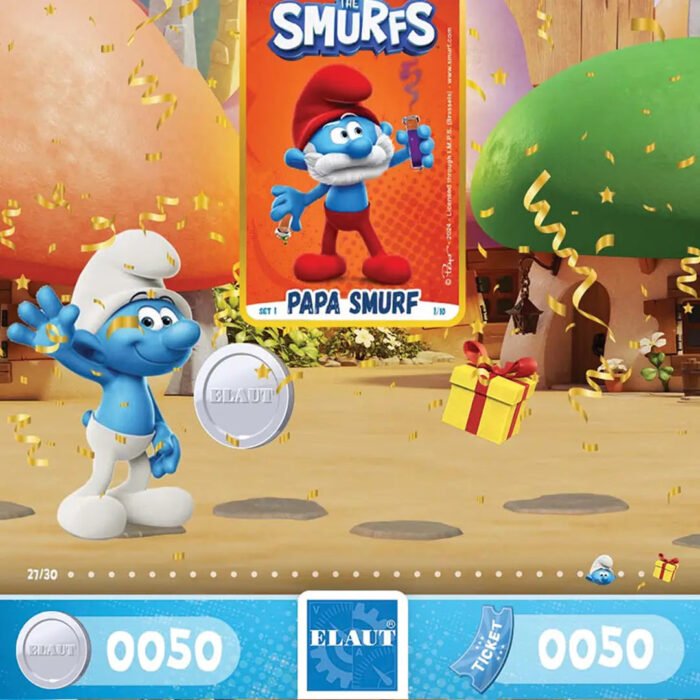 Elaut The Smurfs with Capsule Coin Pusher - Image 6