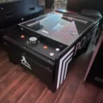 Atari Pong Arcade Coffee Table with 2 Stools