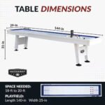 Hathaway Crestline 12-ft Outdoor Shuffleboard, Weatherproof - Image 2