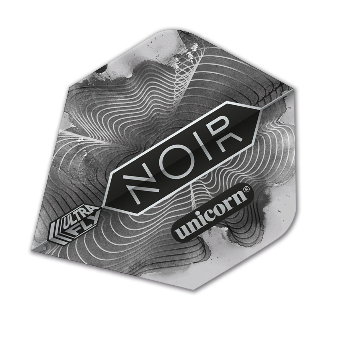 69004_noir_22_plus Unicorn Ultrafly .100 Plus Dart Flight - Noir Organic - Image 1