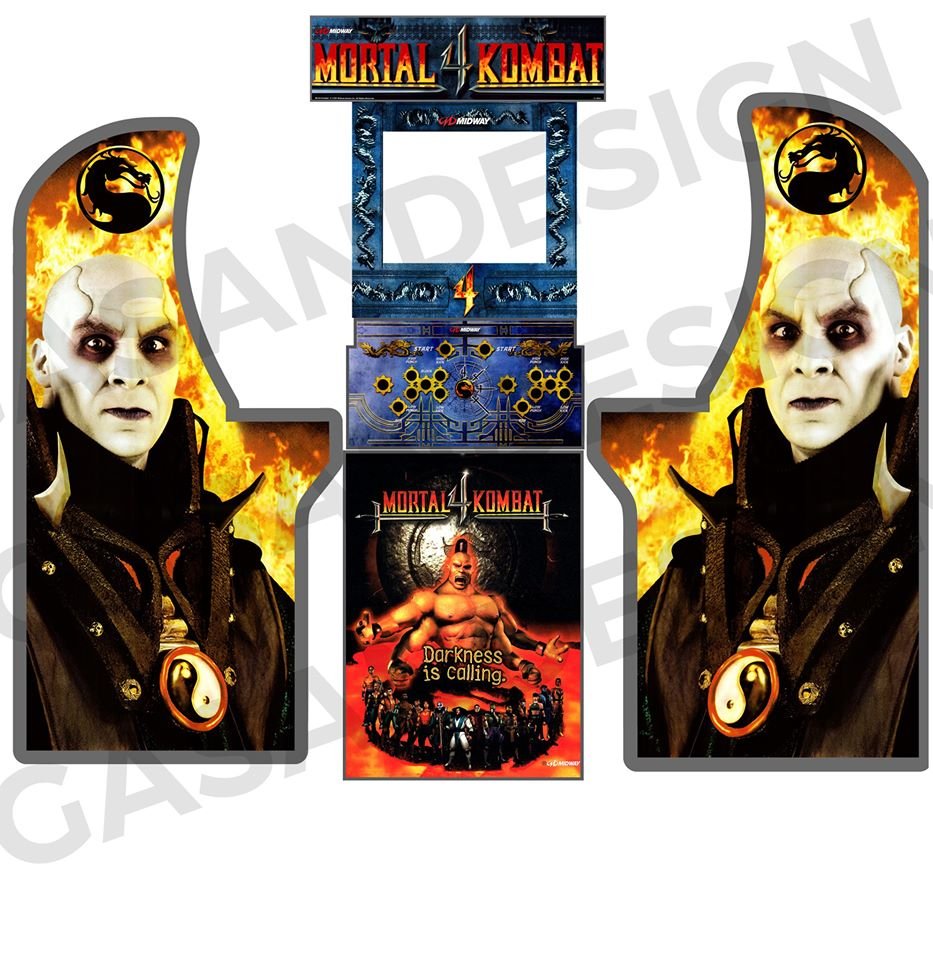 69952747_2386857208036879_2406808765400612864_o Arcade 1up Mortal Kombat 4 - Image 1