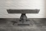 Nixon Birdy 8' Slate Pool Table in Grayson Grey Finish w/ Dining Top Option - Image 6