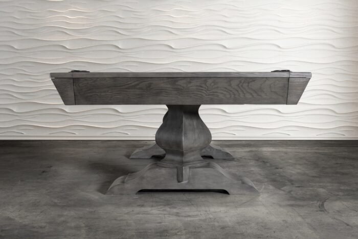 Nixon Birdy 8' Slate Pool Table in Grayson Grey Finish w/ Dining Top Option - Image 6