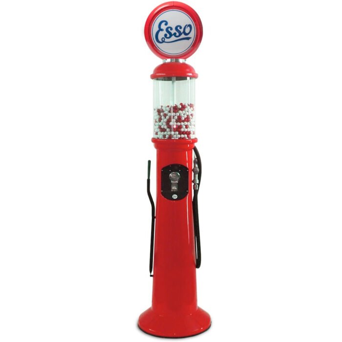 7' 6" Replica Gas Pump Gumball Machine - Image 6