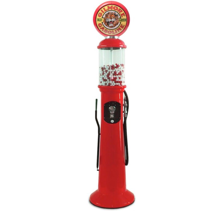 7' 6" Replica Gas Pump Gumball Machine - Image 8