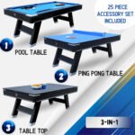 Freetime Fun Sports 7' Pool Table – K66, Dining & Ping-Pong - Image 2