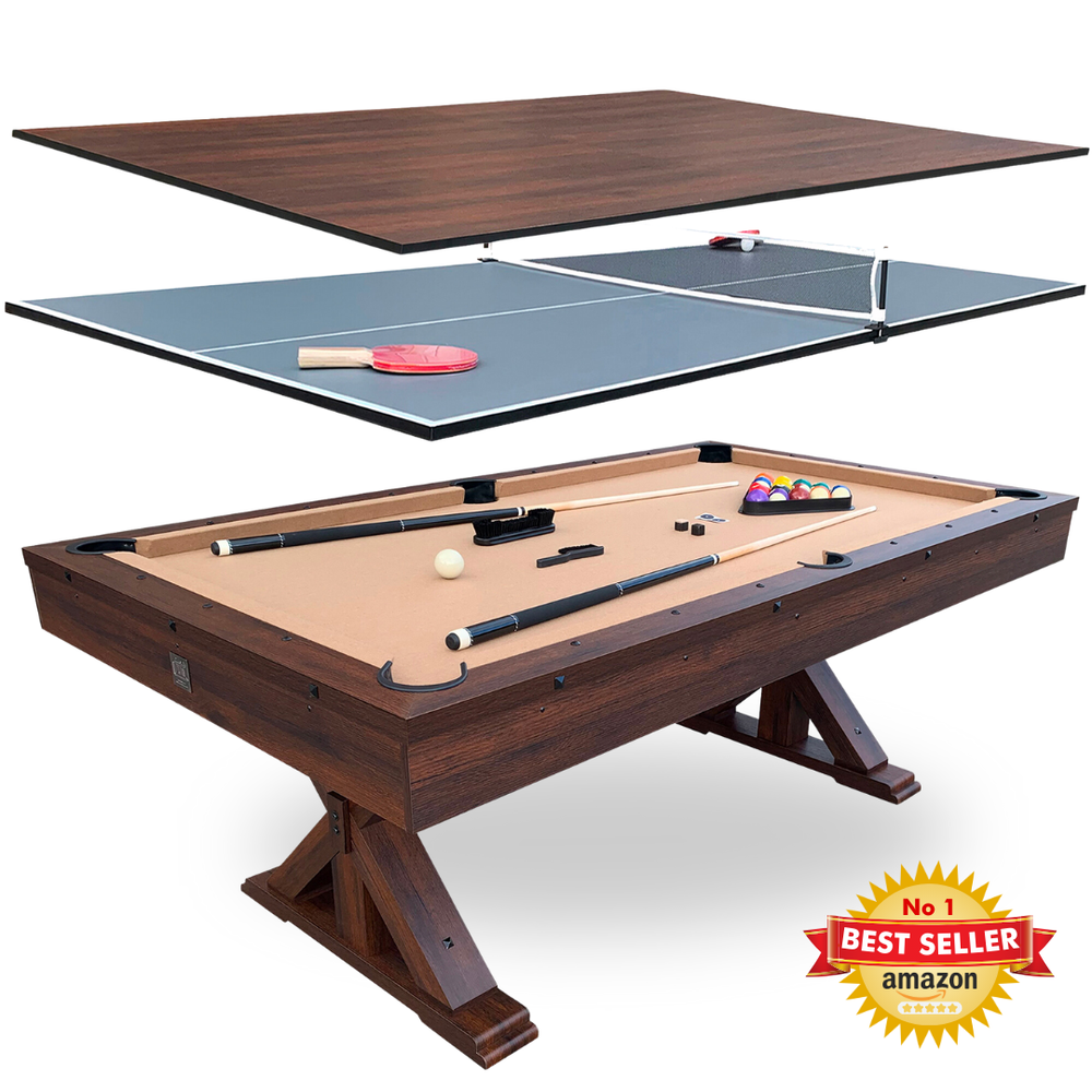 7-foot-multi-game-table-ESP__79391.1757624453 Freetime Fun The Rockford 7' Multi-Game Table in Espresso with Tan Felt - Image 1
